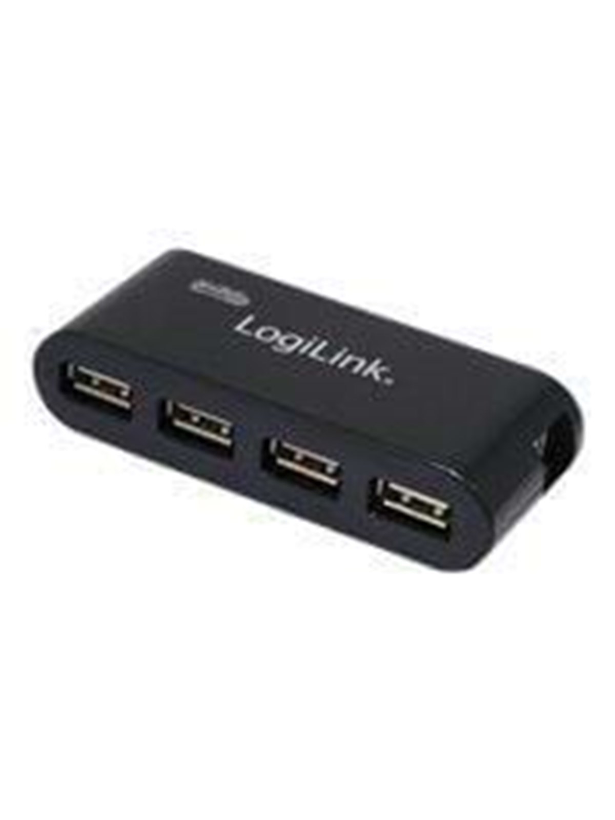 LogiLink USB 2.0 Hub Schwarz - 4 Ports USB-Hubs - USB 2.0 - 4 - Schwarz