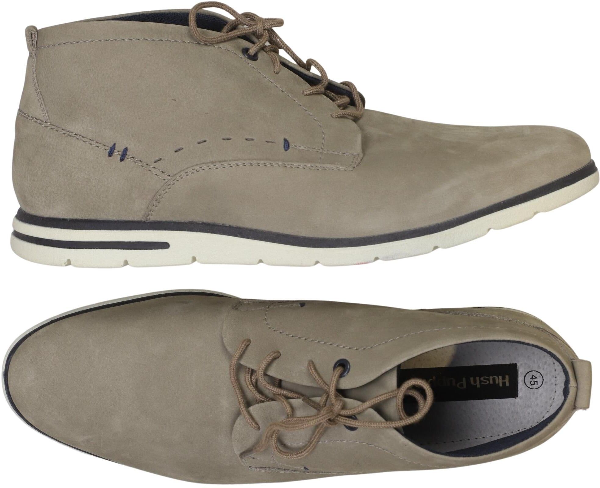 Hush Puppies Herren Stiefel, Beige, Gr. EU 45, kein / Etikett - Second Hand