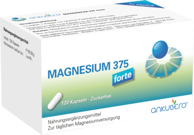 ANKUBERO GmbH MAGNESIUM 375 forte Kapseln 50.5 g 10057840