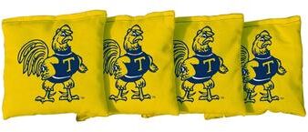 Skip's Garage Trinity Bantams Cornhole Bags Yellow