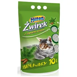 Hilton Bentonit klumpendes Waldkatzenstreu - 10 l (Klumpend, Schnell absorbierend, 7.45 kg), Katzenstreu