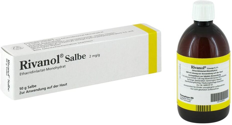 Rivanol Salbe + Lösung