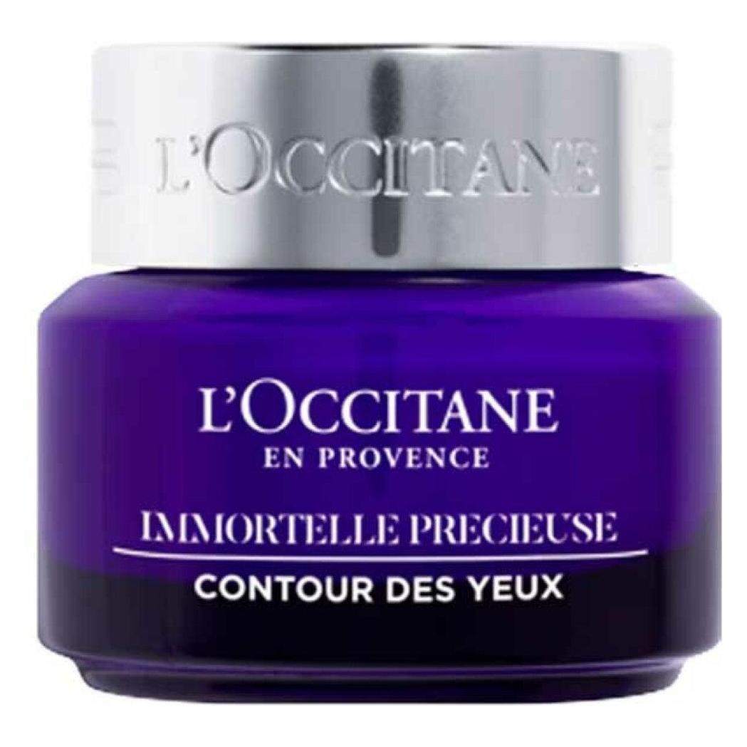 L'Occitane Immortelle Précieuse Augenbalsam (Augenpflege Fluid, 15 ml, Tag + Nacht) (C-LO-132-02)