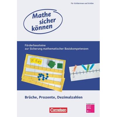 Mathe sicher können - Förderbausteine zur Sicherung mathematischer Basiskompetenzen - 5.-7. Schuljahr, Taschenbuch von , Cornelsen Verlag,