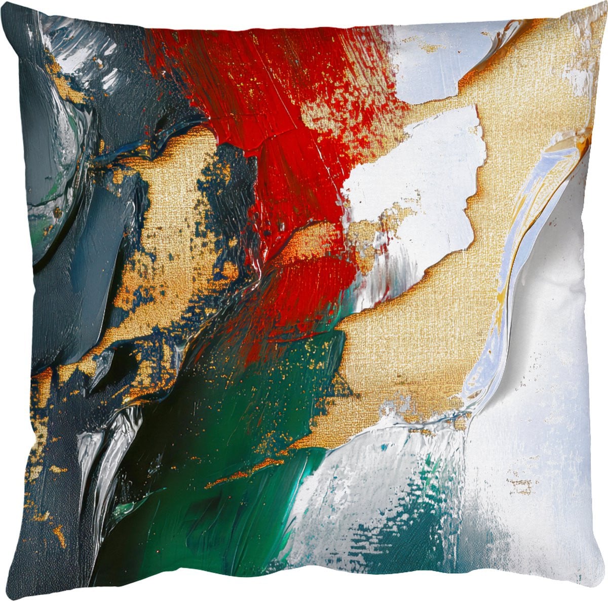 PillowMonkey Sierenkussen Modern Abstract Goud - 60 x 60 cm