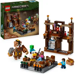 LEGO Minecraft Waldanwesen mit Boxring - Set für Fans und Gamer 21272