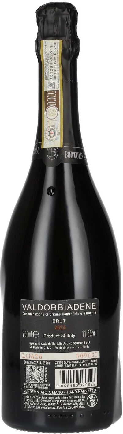 Bortolin Angelo Valdobbiadene Prosecco Brut DOCG 2025 11,5% Vol. 0,75l