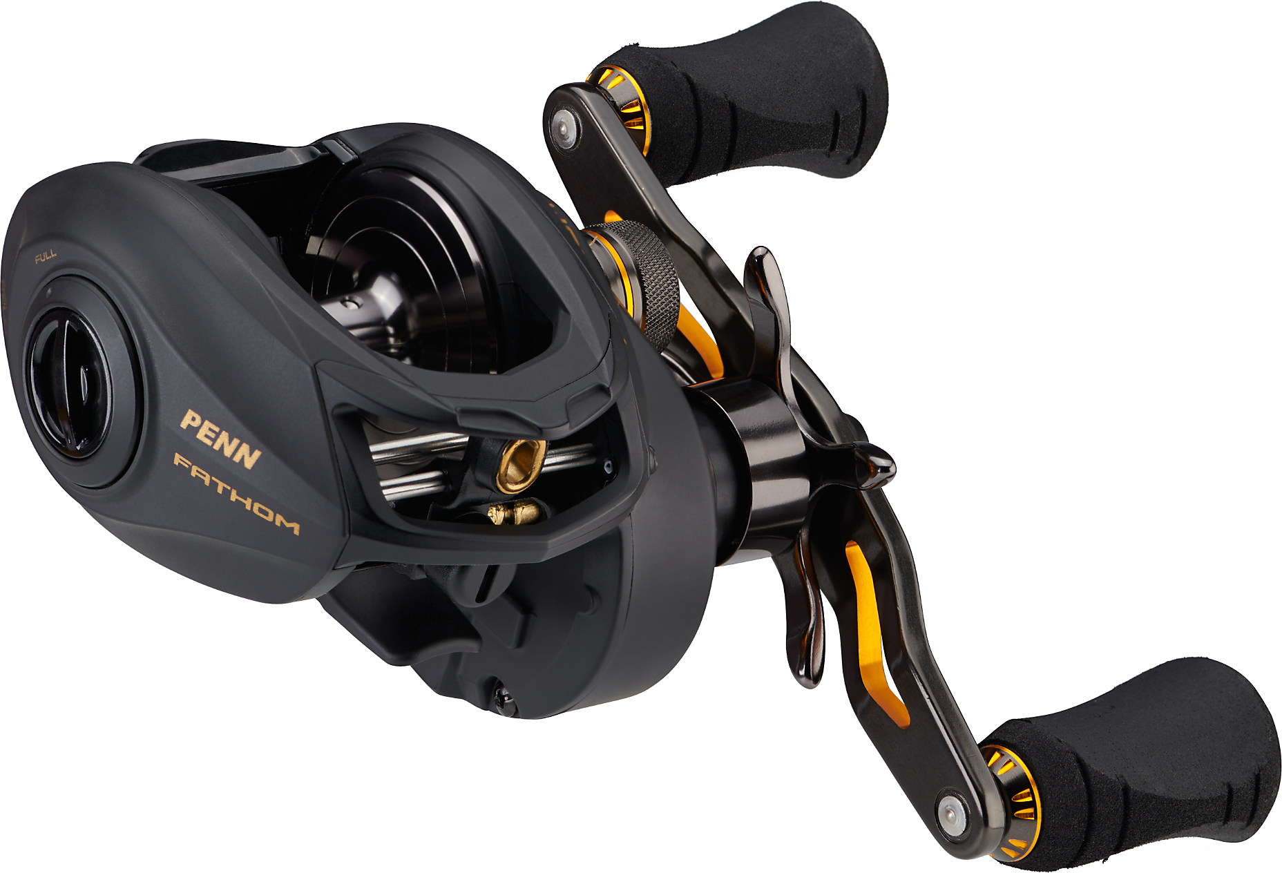 Penn Fathom 400 Low Profile Baitcastrolle Meer Linkshand