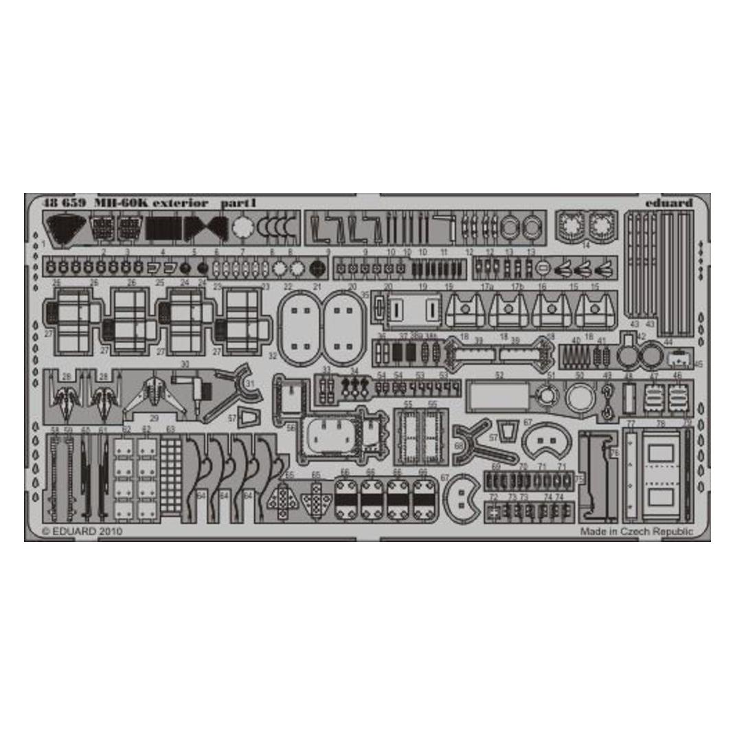 Eduard MH-60K exterior for Italeri (48659)