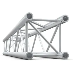 Showtec Straight 2500mm, Montage Lichttechnik, Silber