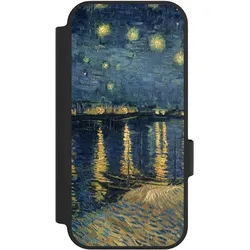 Nivocase Klapphülle für Google Pixel 10 Handyhülle aus Kunst Leder NIVOflip schwarz Kunst Malerei (Google Pixel 10), Smartphone Hülle, Schwarz