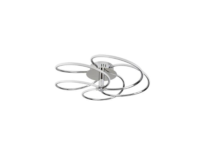 Design LED Deckenlampe Bardot Chrom Searchlight