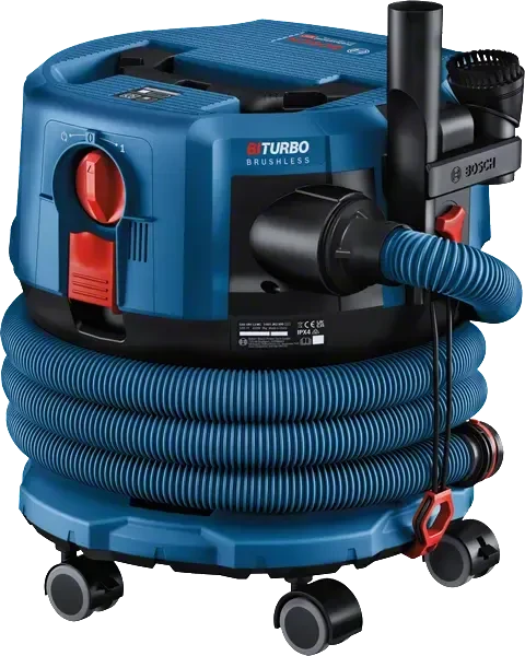 BOSCH Professional Akku-Industriesauger GAS 18V-12 MC, Düse, Bürste 0.601.9K2.000 (ohne AKKU)