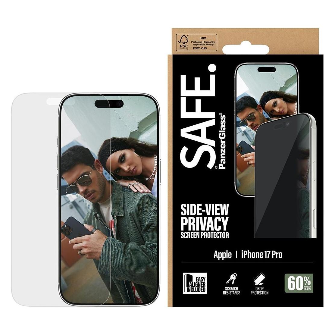 PanzerGlass Safe. (1 Stk., Apple iPhone 17 Pro) (SA21834)