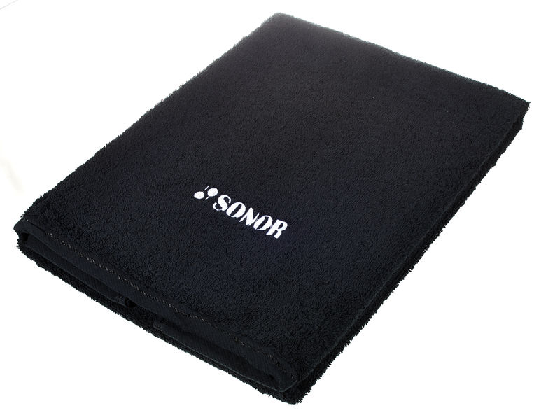 Sonor Towel with  Logo Black