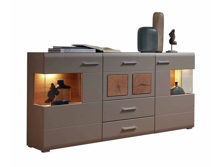 Z2 Sideboard FUN PLUS, basalt, Holznachbildung