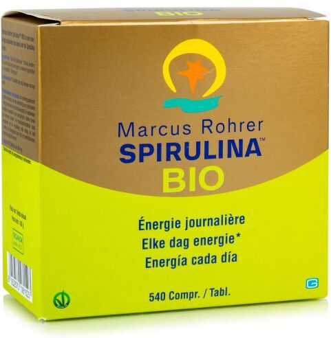 Marcus Rohrer Spirulina Bio Recharge 540 Tablets