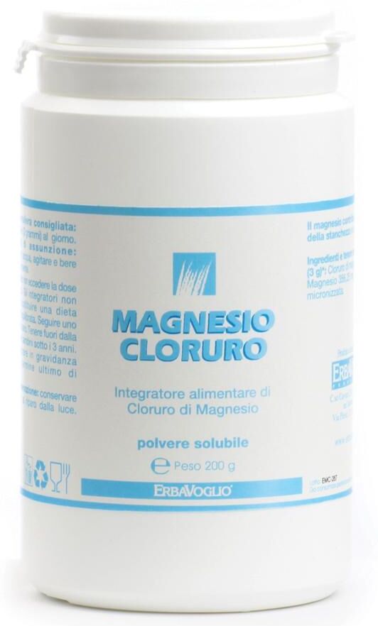 ERBAVOGLIO PRODUCTION Srl MAGNESIO CLORURO POLVERE 200G