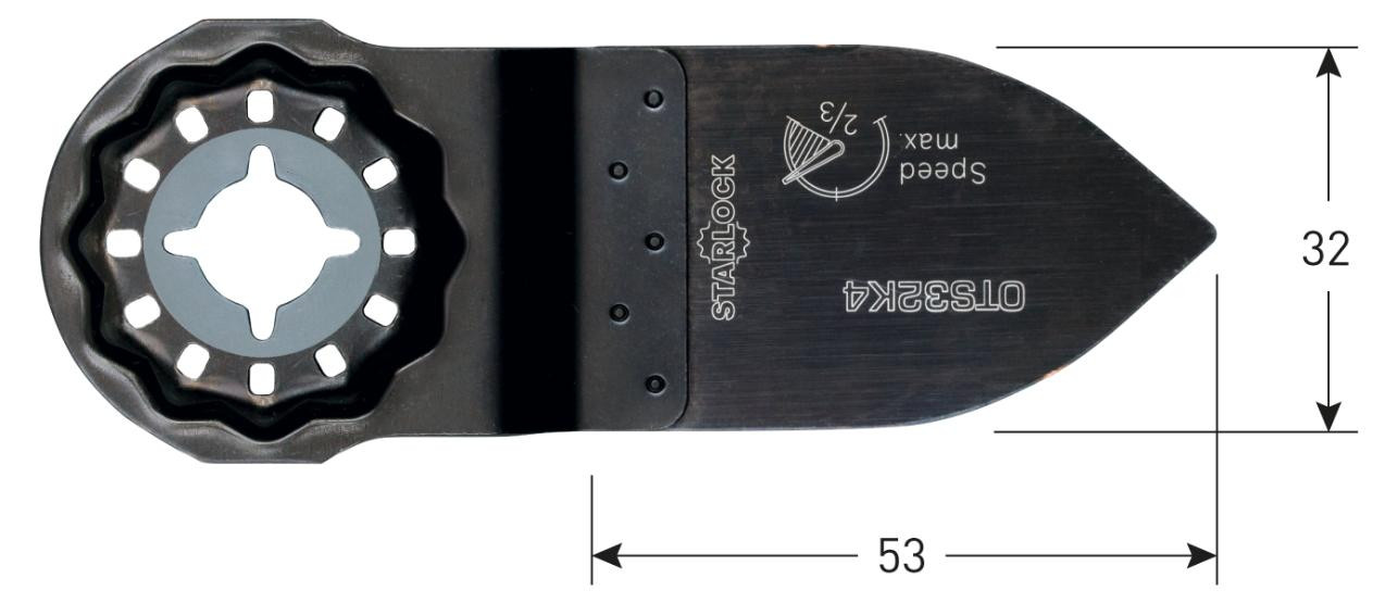 Rotec PREMIUM Starlock schuurvinger type OTS 32K4