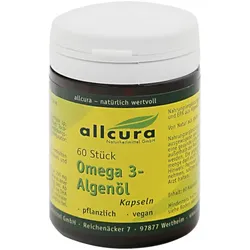 allcura Omega 3-Algenöl 60 St Kapseln