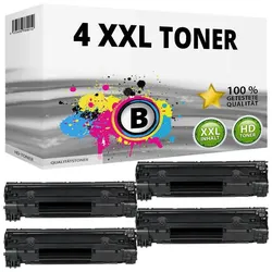 Druckfuxx, Toner, 4x XXL Toner für HP LaserJet M12 M12a M12w M26 M26nw M26a 79A CF279A Patronen