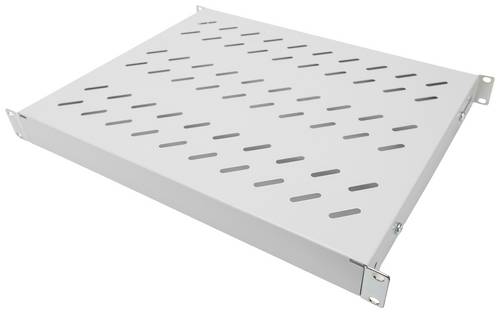 Digitus DN-97644 19 Zoll Netzwerkschrank-Geräteboden 1 HE variable Befestigungsschienen Geeignet für Schranktiefe: 600mm Grau