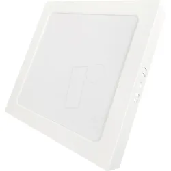 LUXULA LX300274 - LED Aufbau Downlight, eckig, weiß, 6W, IP44, 600lm, CCT