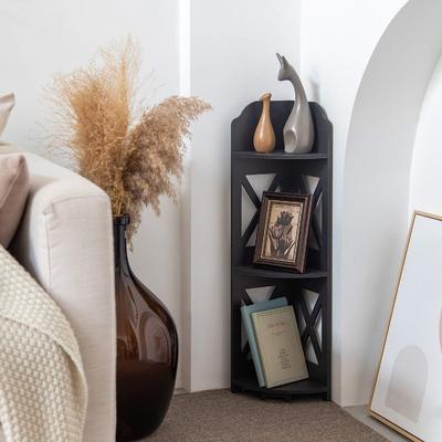No "Corner Table Great for Small Tiny Space Perfectly - 10.2""D x 7.9""W x 30.7""H"