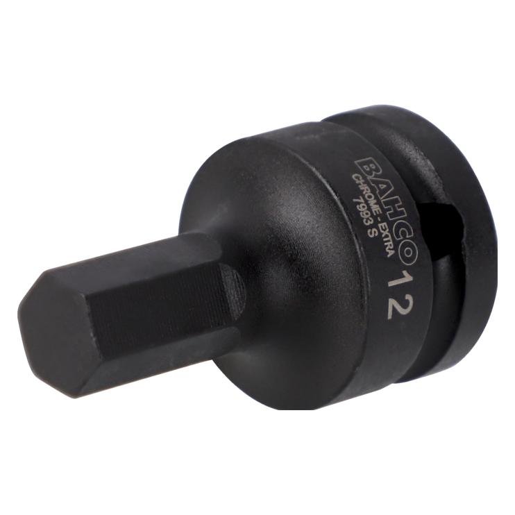 Irimo 1/2" Kraft-Schraubendreher-Einsatz für 10-mm Sechskantschrauben, phosphatiert (10 mm) (40278047)