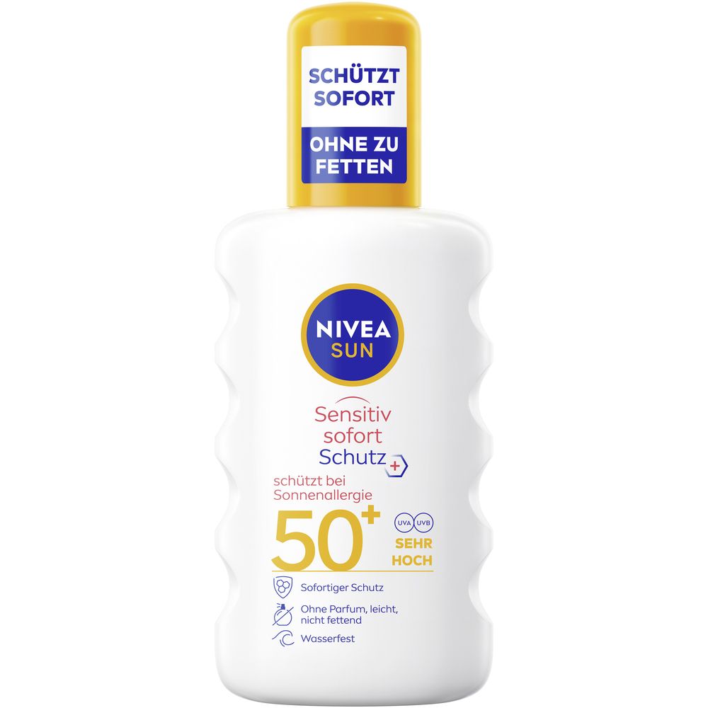 Nivea Sun Sensitiv sofort Schutz LSF 50+ 200Ml 200 ml