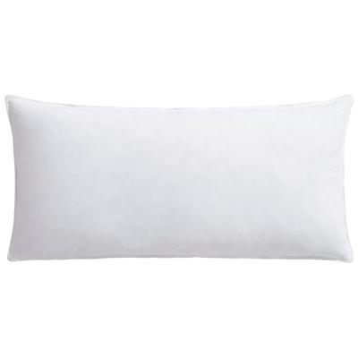Federkopfkissen OTTO HOME "Covino", weiß, B:40cm L:80cm, Bezug: 100% Baumwolle. Füllung: 100% Federn, Kopfkissen, Kissen 40x80 cm und 80x80 cm
