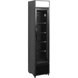 NordCap Glastürkühlschrank KU 175 G-SP BLACK