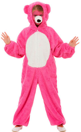 buttinette Bärchen Kostüm für Kinder, pink