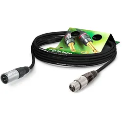 SOMMER CABLE XLR Kabel 3pol 1,5m sw Neutrik