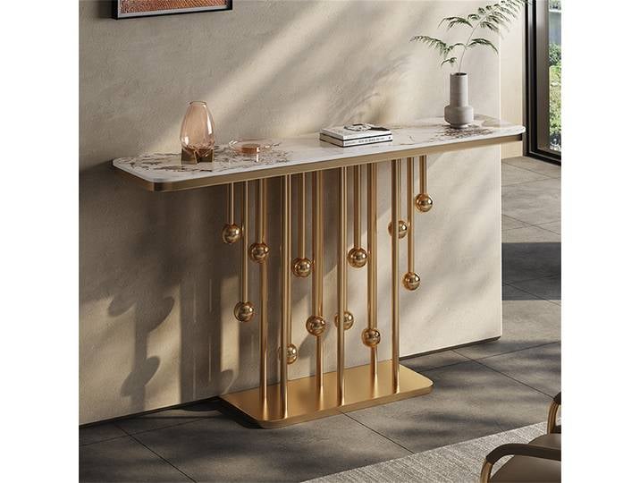 Tables consoles nordiques modernes, meubles tendance pour l'entrée, meubles tendance pour le salon, mesa de recibidor de entrada