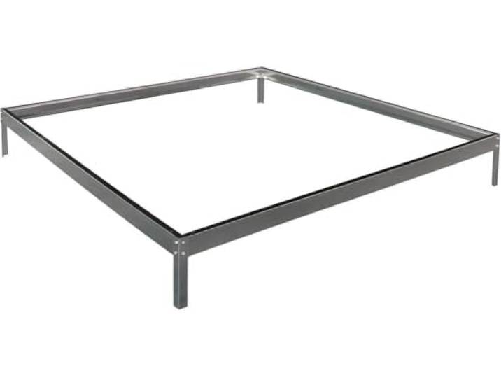 Habitat et jardin Bodenaufsatz für Gartengewächshaus aus Polycarbonat Hortensia - 3,65 m² - 192 x 190 x 8 cm