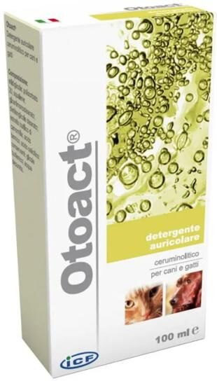 ICF Otoact Detergente Auricolare Cani e Gatti 100 ml