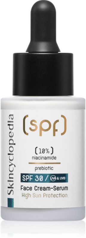 Skincyclopedia 10% Niacinamide Acid + Prebiotic cream serum SPF 30 30 ml