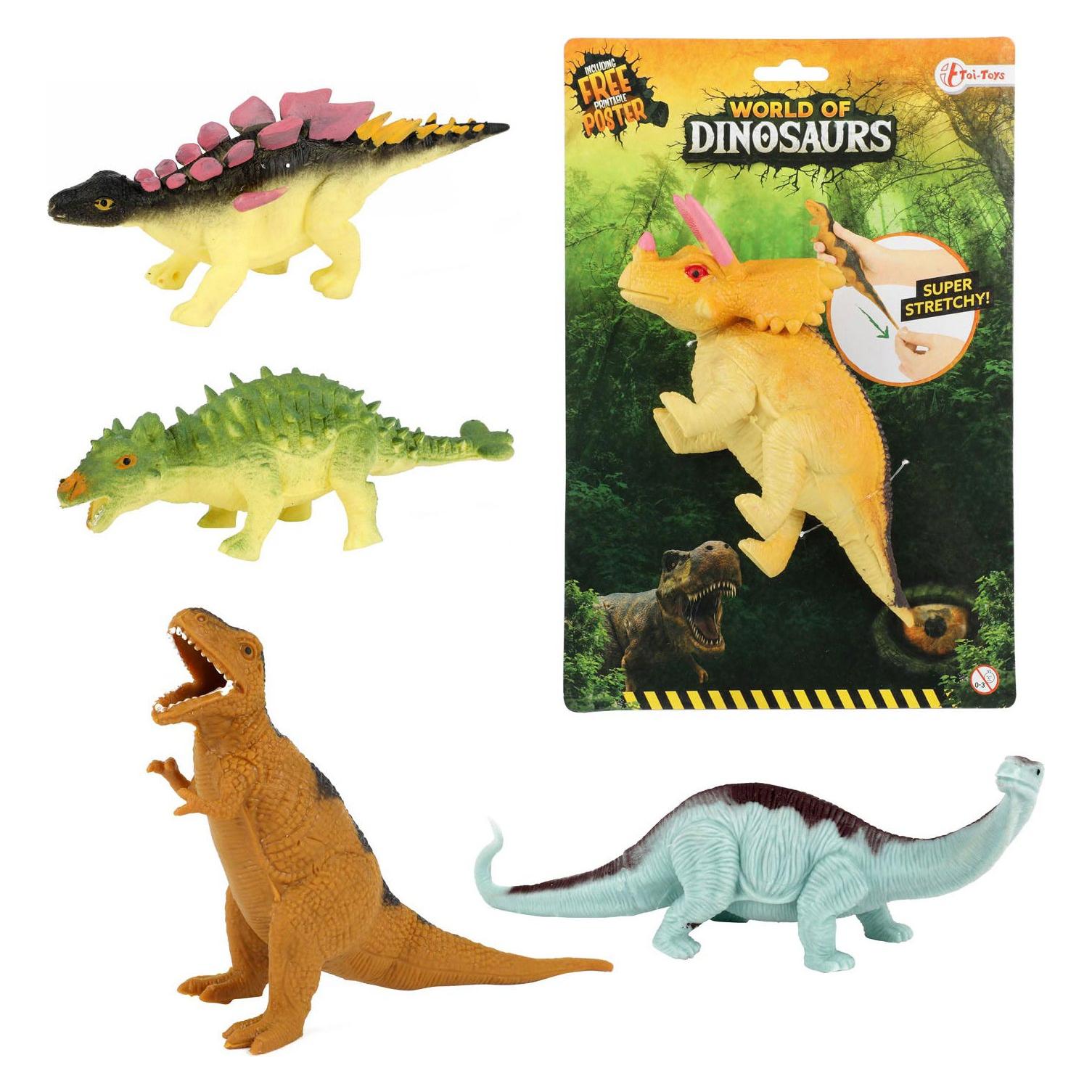 Toi-Toys Dinosaurier dehnbar (37056Z)