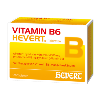 Hevert-Arzneimittel GmbH & Co. KG VITAMIN B6 HEVERT Tabletten 100 St 04490283
