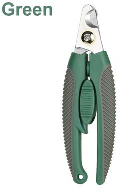 Happy Pet Pantry Safe Cut Pro Stainless Steel Pet Nail Clippers For Dogs, Cats & Small Animals green