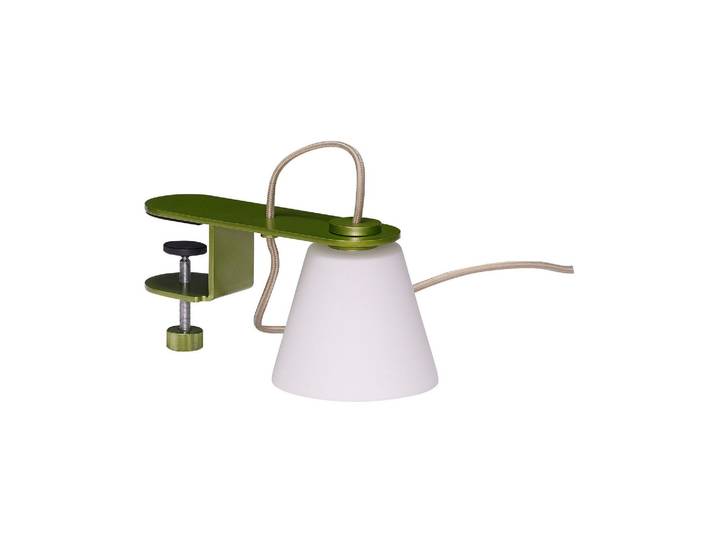 Applique en fer vert Lure