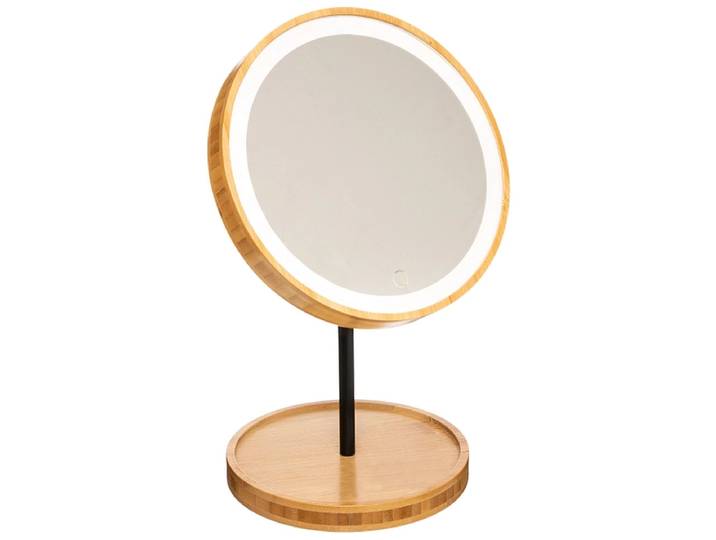 Kosmetikspiegel rund 5 FIVE SIMPLY SMART PEILY 19.5x31cm beige