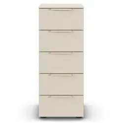 Kommode Flipp Dekor Beige Champagner