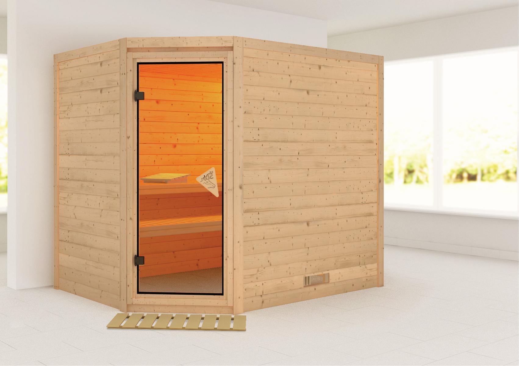 KARIBUHOLZT Sauna Sonara Front o. Zub. bronz.GGT 08288620