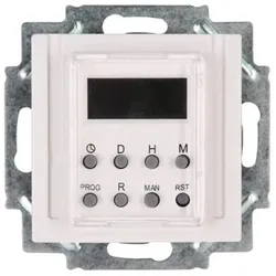 Kopp 290229008 Zeitschaltuhr elektrisch 100Std.10Prg.6AX 1500W/VA HK07 reinweiß