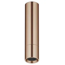 Dornbracht Kopfbrause mit Deckenanbindung SERIENSPEZIFISCH Bronze gebürstet PVD DF red, Durchfluss max. 6,8 l/min, verstellbarer Strahlwinkel ±7°, Anschluss 1/2
