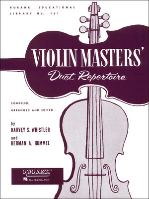 Rubank Publications Violin Masters Duet Repertoire
