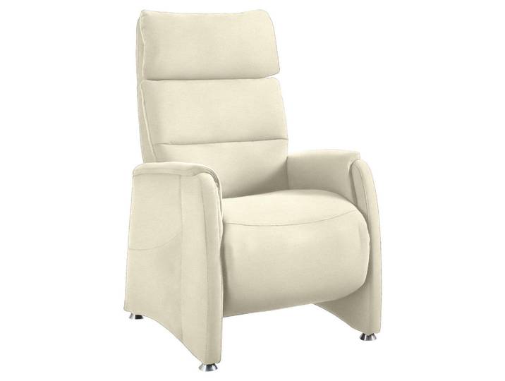 Cantus Fernsehsessel, Weiss, Metall, 69x111x83 cm, Goldenes M, Relaxfunktion, Wohnzimmer, Sessel, Fernsehsessel