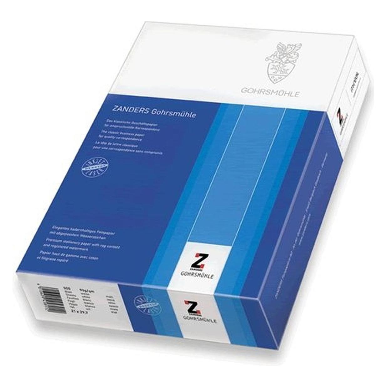 Zanders Briefpapier Gohrsmühle Papierformat: DIN A4 Grammatur: 80 g/m² (1 Stk.) (12338)